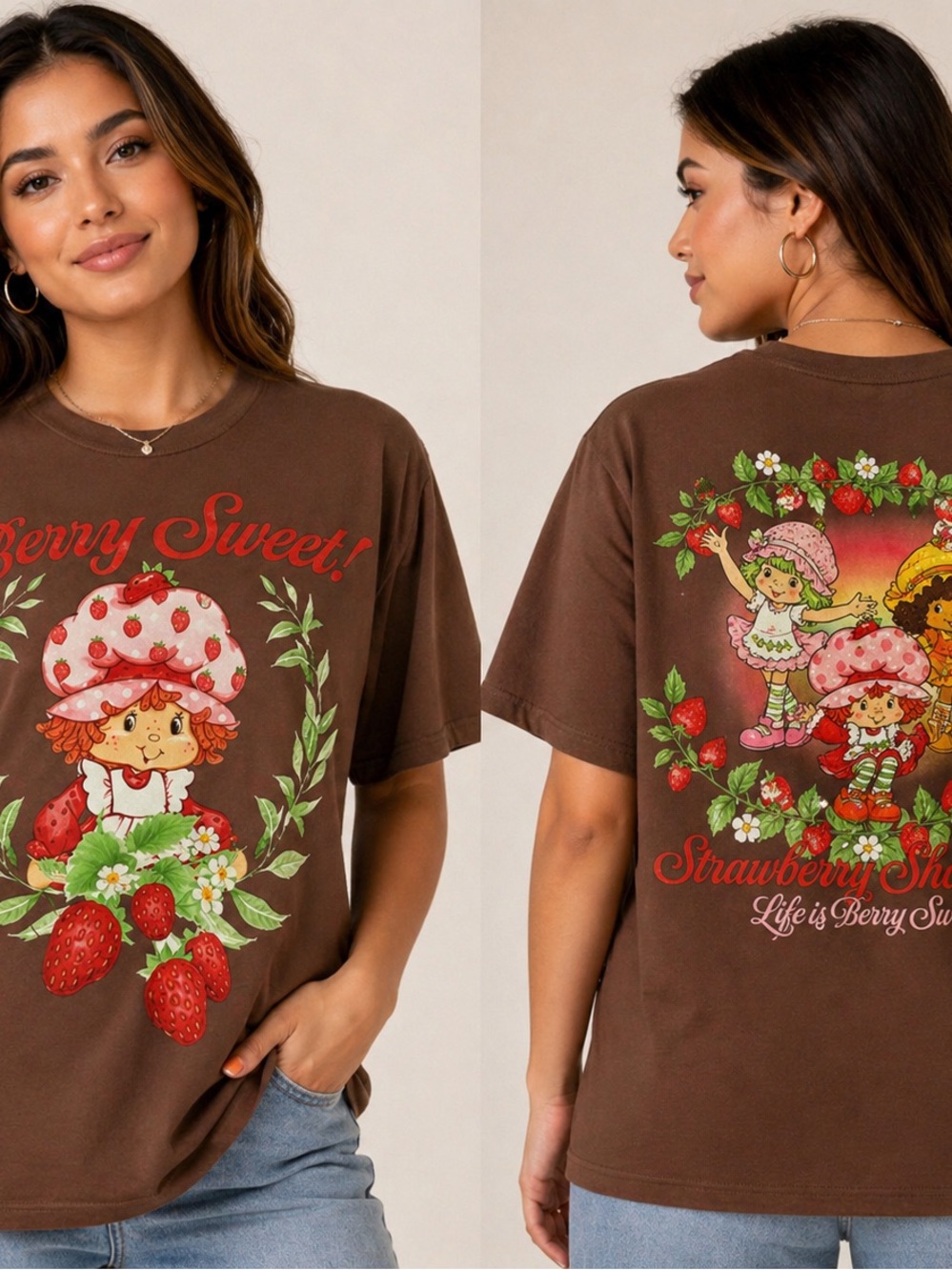 Strawberry Sweet women Graphic Tee -